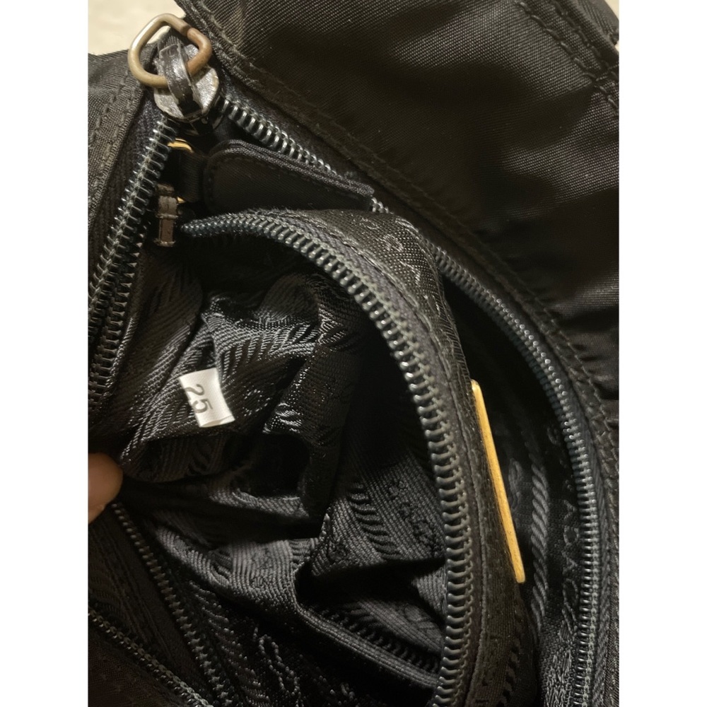 Prada Nylon Metal Handle Bag - Picture 7 of 14
